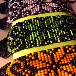 Beaded loom Ukraine bracelet hand made native Multicolour Seed Bead boho bracelet Weaving Modern Handmade bracelets
