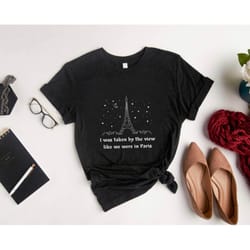 paris t-shirt // taylor swift inspired t-shirt // swiftie gift, midnights gift