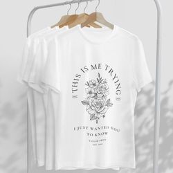 this is me trying - taylor swift inspired unisex ultra cotton tee