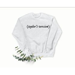 taylor's version sweatshirt,swiftie merch, taylor swift fearless shirt, taylor swift fan shirt, folklore ever, taylor sw