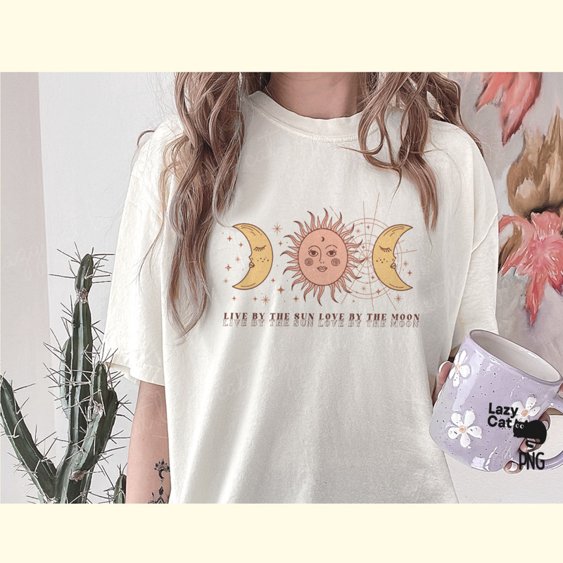 Boho the Moon the Sun PNG Sublimation_ 1.png