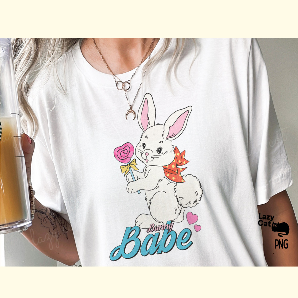 Bunny Babe Vintage Easter Sublimation_ 1.png