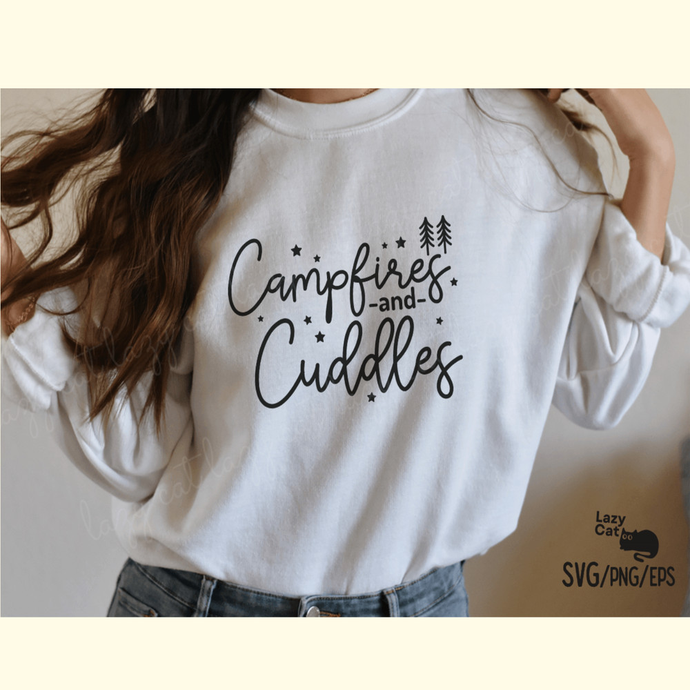 Campfires and Cuddles Camping SVG Design_ 0.png