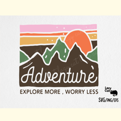 camping adventure svg design