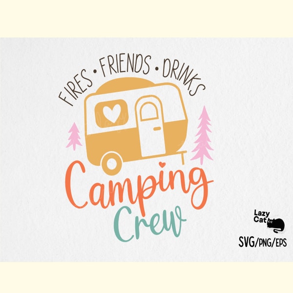 Camping Crew Vintage Trailer SVG Design.png