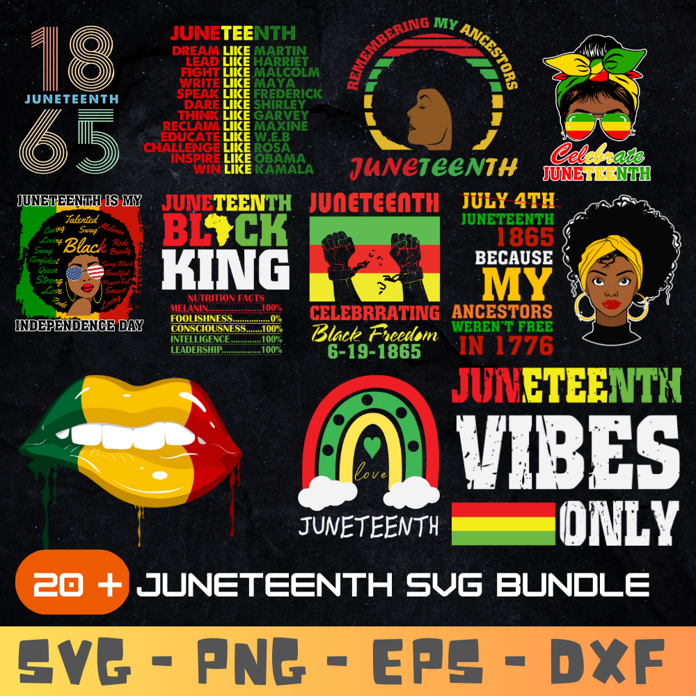 Juneteenth SVG Bundle Thumbnail.png