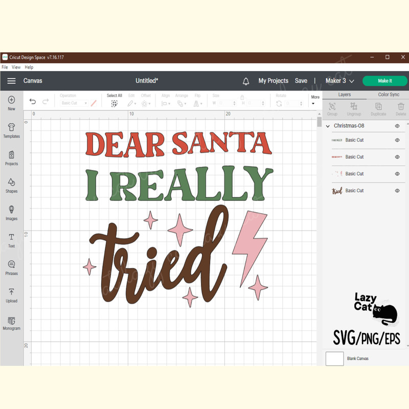 Dear Santa Christmas SVG Design_ 4.png