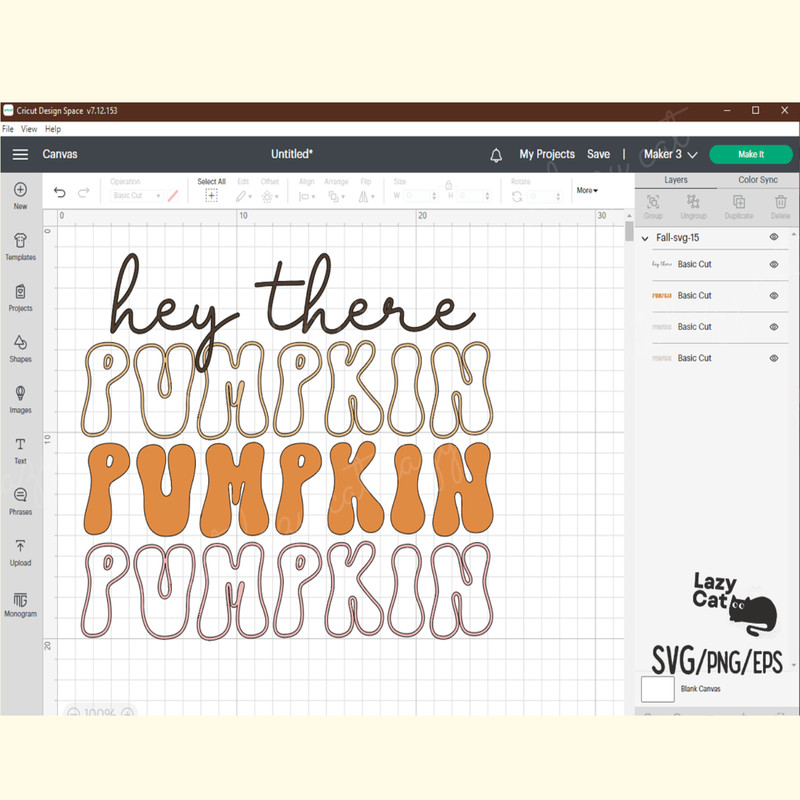 Fall Hey There Pumpkin SVG Design_ 4.png