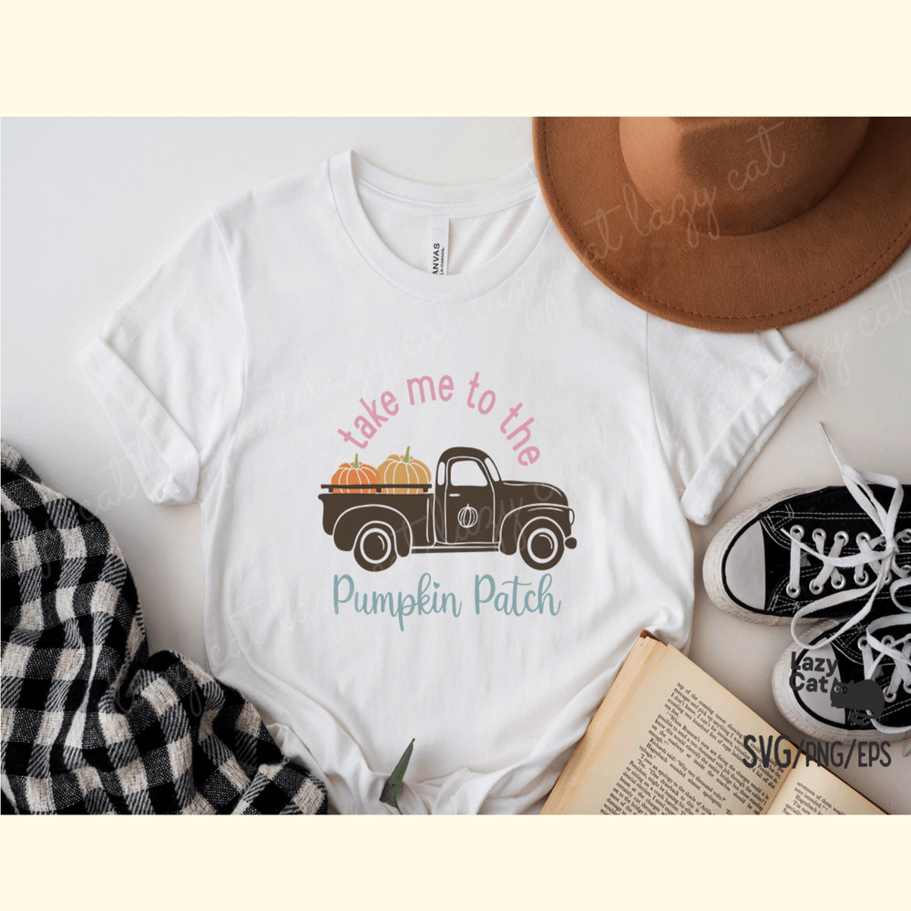 Fall Pumpkin Farm Truck SVG Design_ 0.png