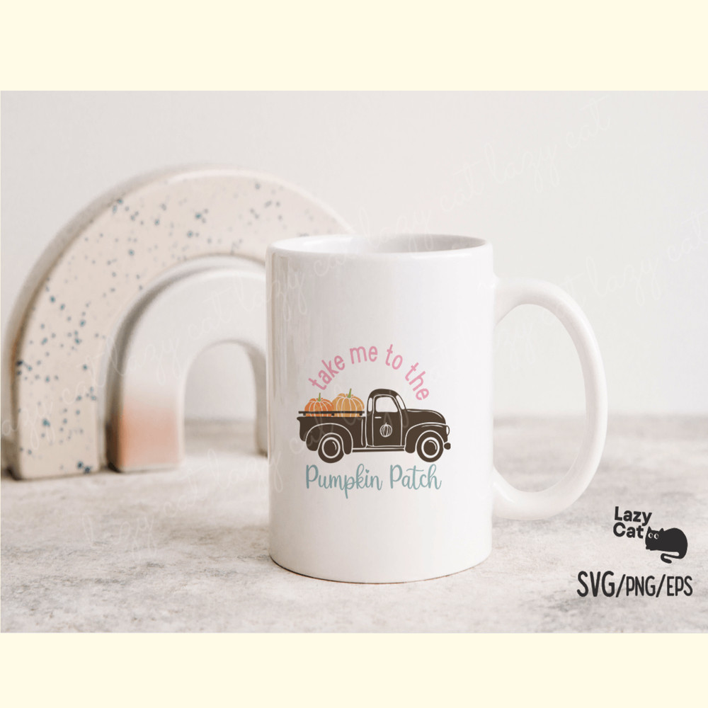 Fall Pumpkin Farm Truck SVG Design_ 2.png