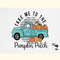 Fall Pumpkin Truck PNG Sublimation.png
