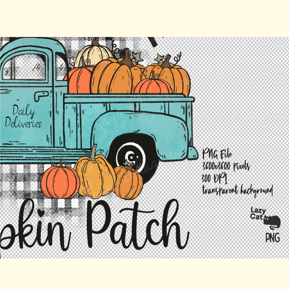 Fall Pumpkin Truck PNG Sublimation_ 0.png