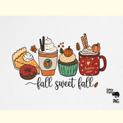 fall sweet fall png sublimation