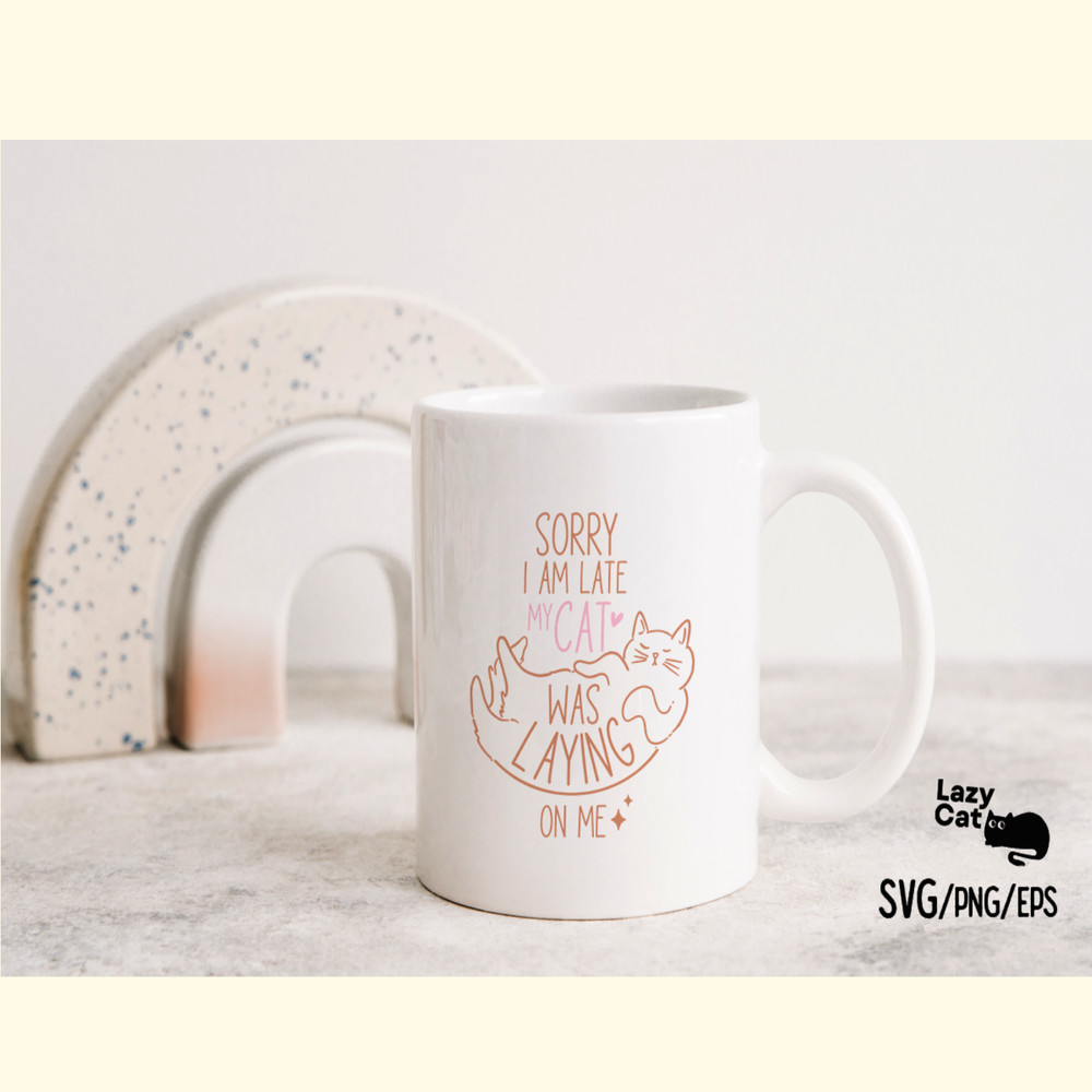 Funny Cat Quote Doodle SVG Design_ 1.png