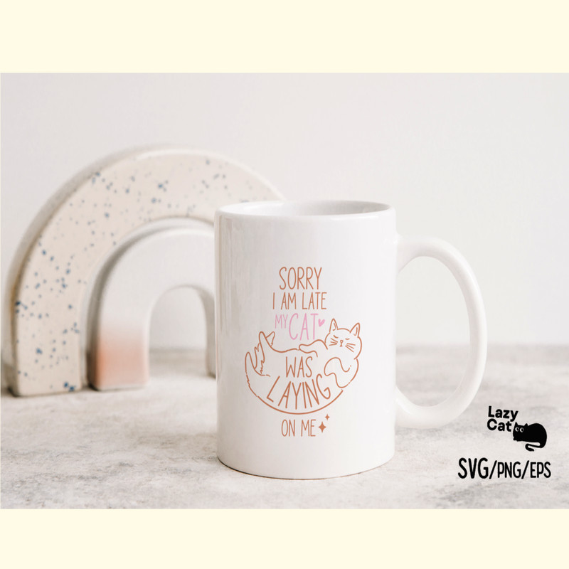 Funny Cat Quote Doodle SVG Design_ 1.png