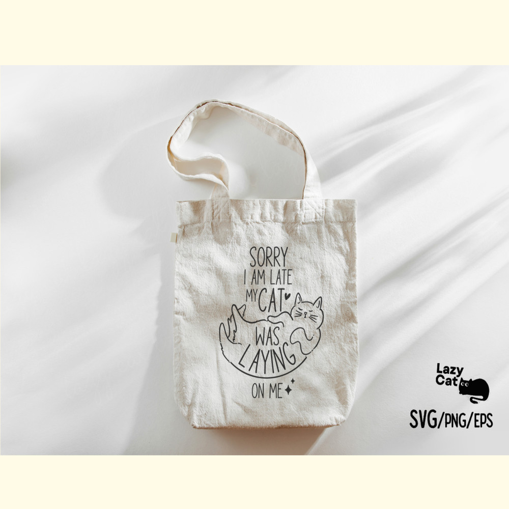 Funny Cat Quote Doodle SVG Design_ 2.png
