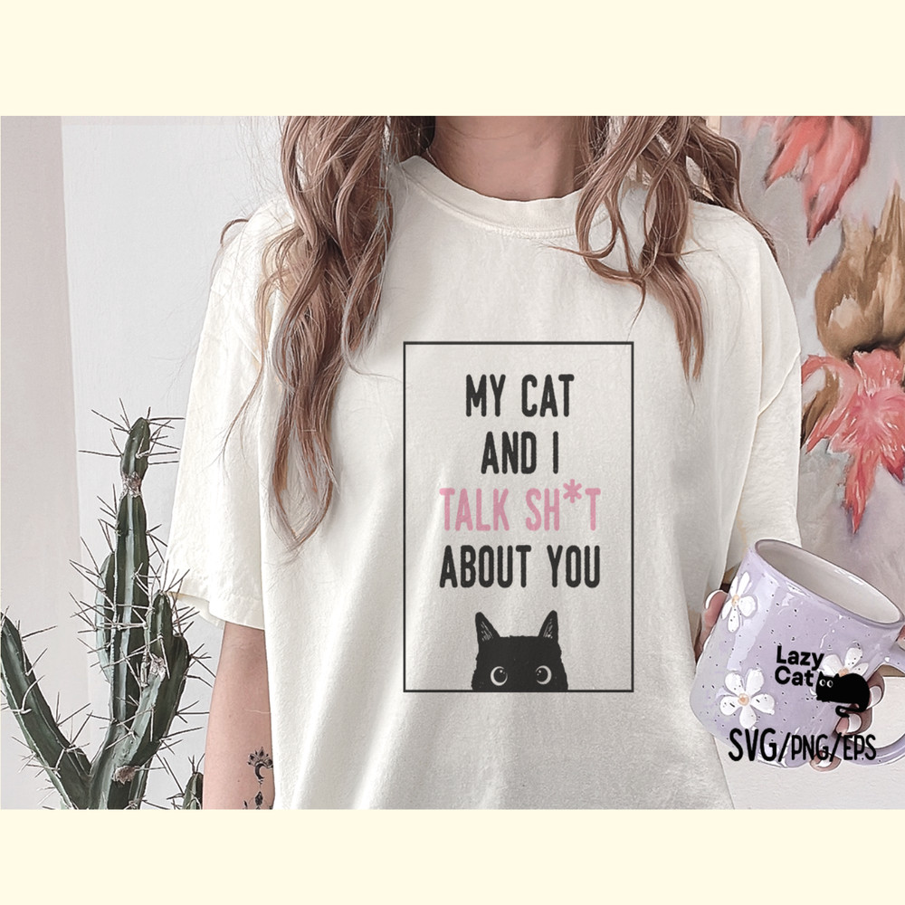 Funny Cat Quote SVG Design_ 0.png