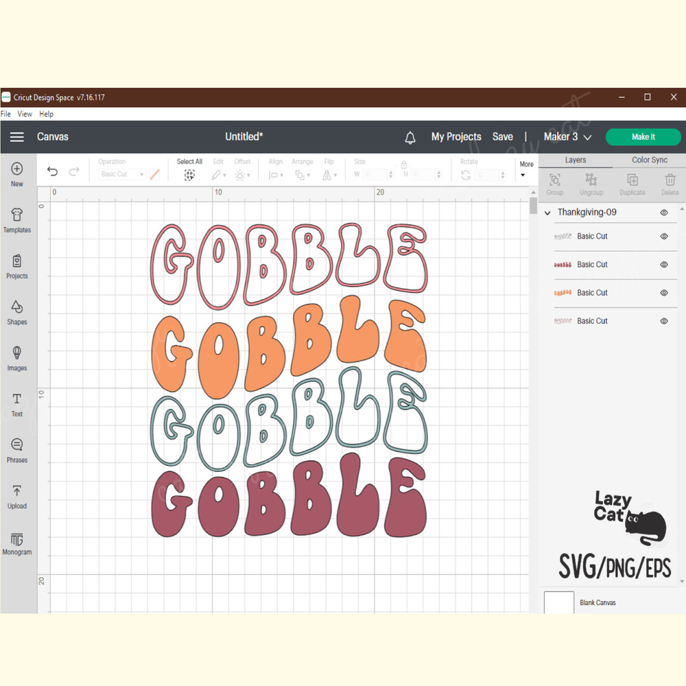 Gobble Thanksgiving Quote SVG Design_ 4.png