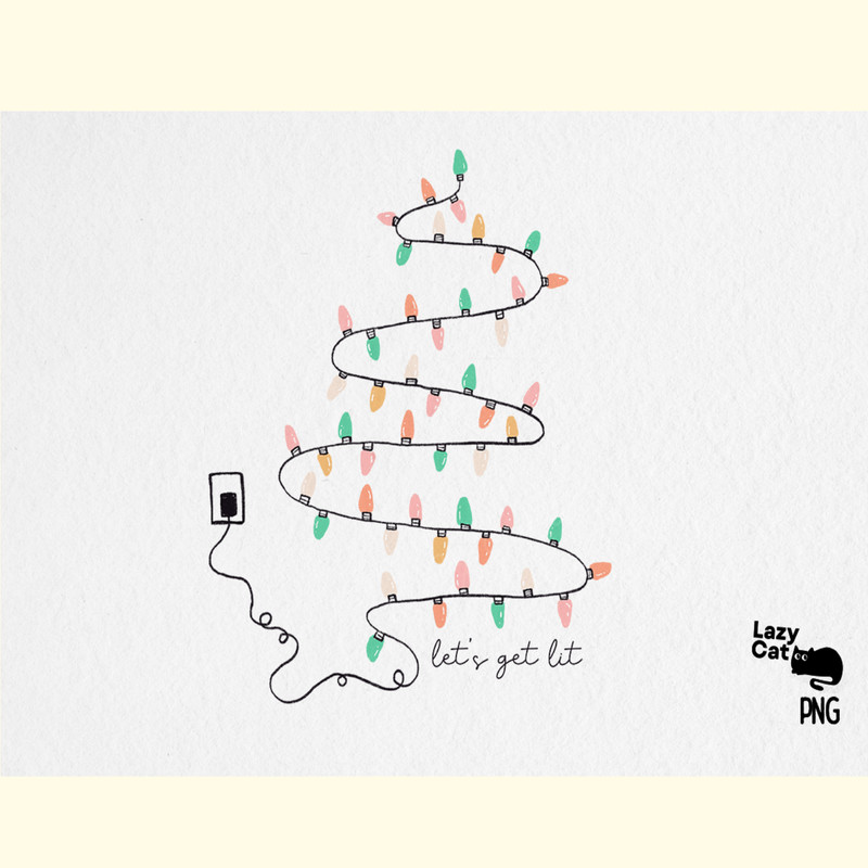Hand Drawn Christmas Lights PNG_ 6.png