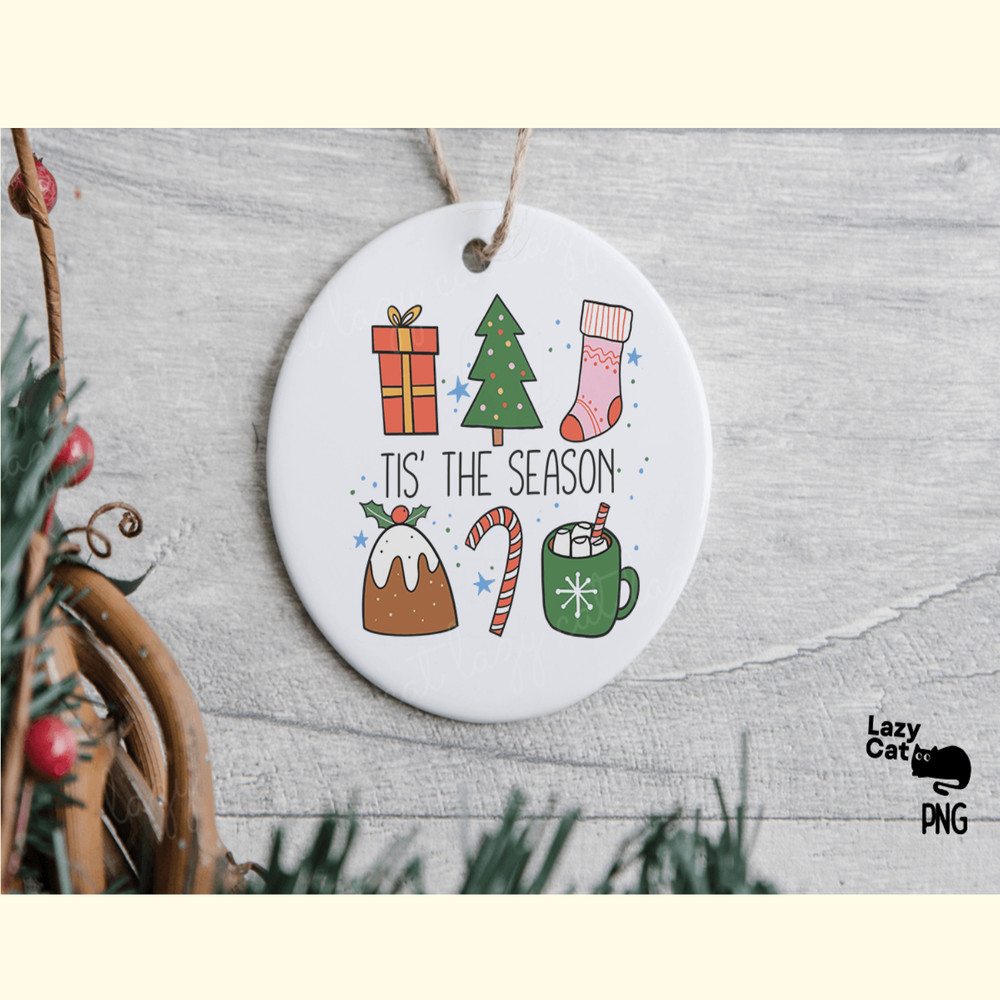 Hand Drawn Christmas PNG Tis the Season_ 1.png