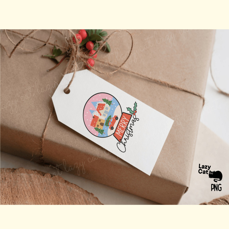 Hand Drawn Christmas Snow Globe PNG_ 3.png