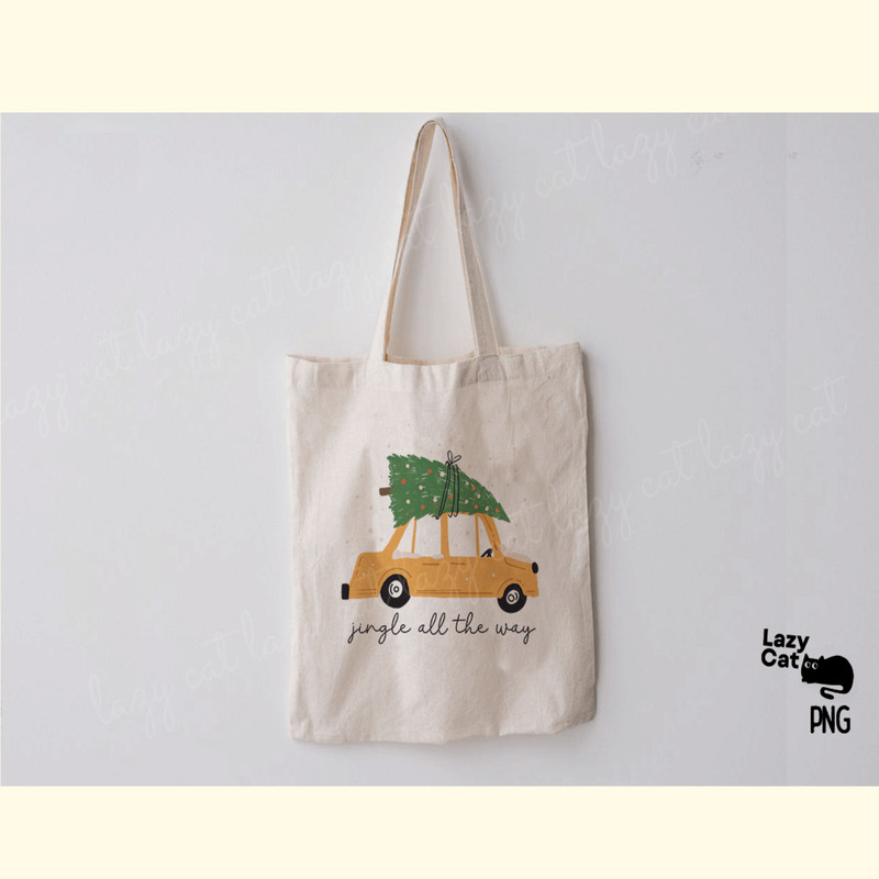 Hand Drawn Christmas Tree Car PNG_ 3.png