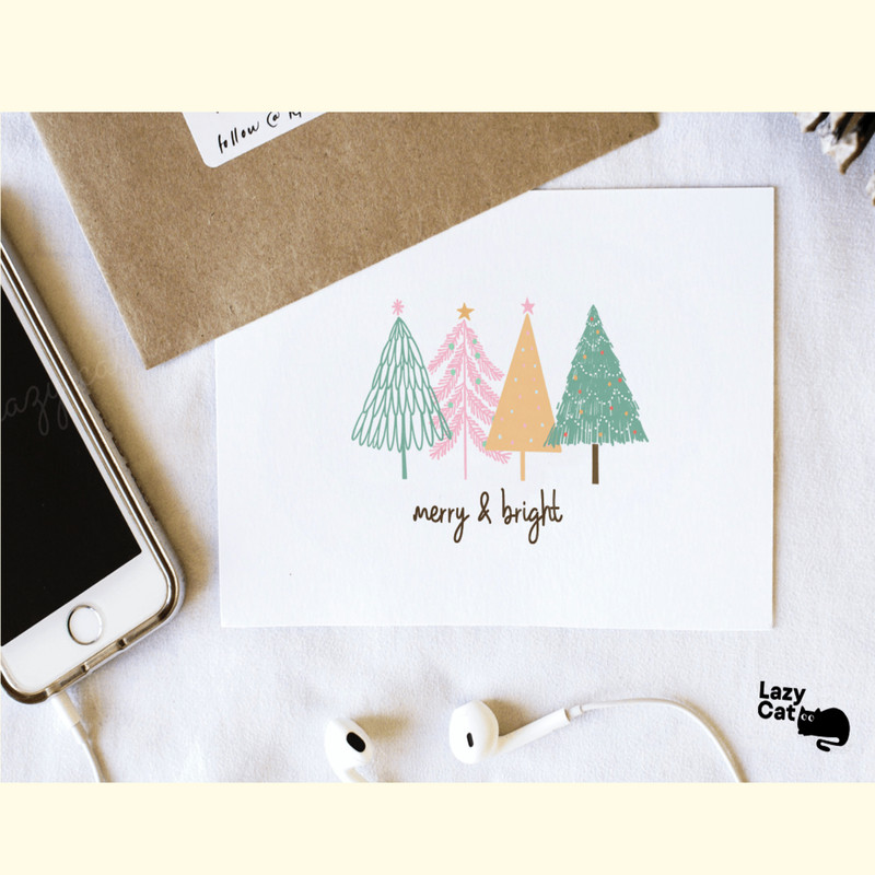 Hand Drawn Christmas Tree PNG Clipart_ 1.png