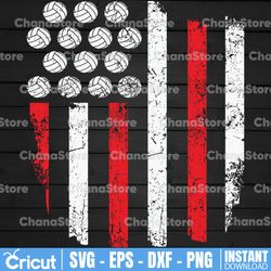 distressed volleyball usa flag, png for sublimation, usa flag png, volleyball png, volleyball usa flag , silhouette
