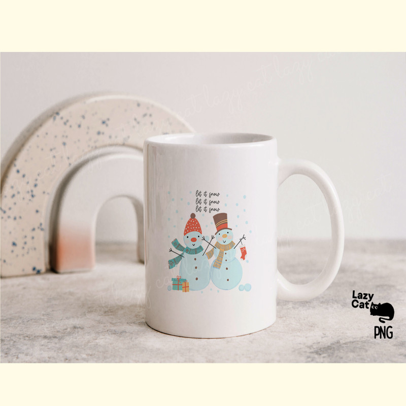 Hand Drawn Winter PNG Snowman_ 2.png