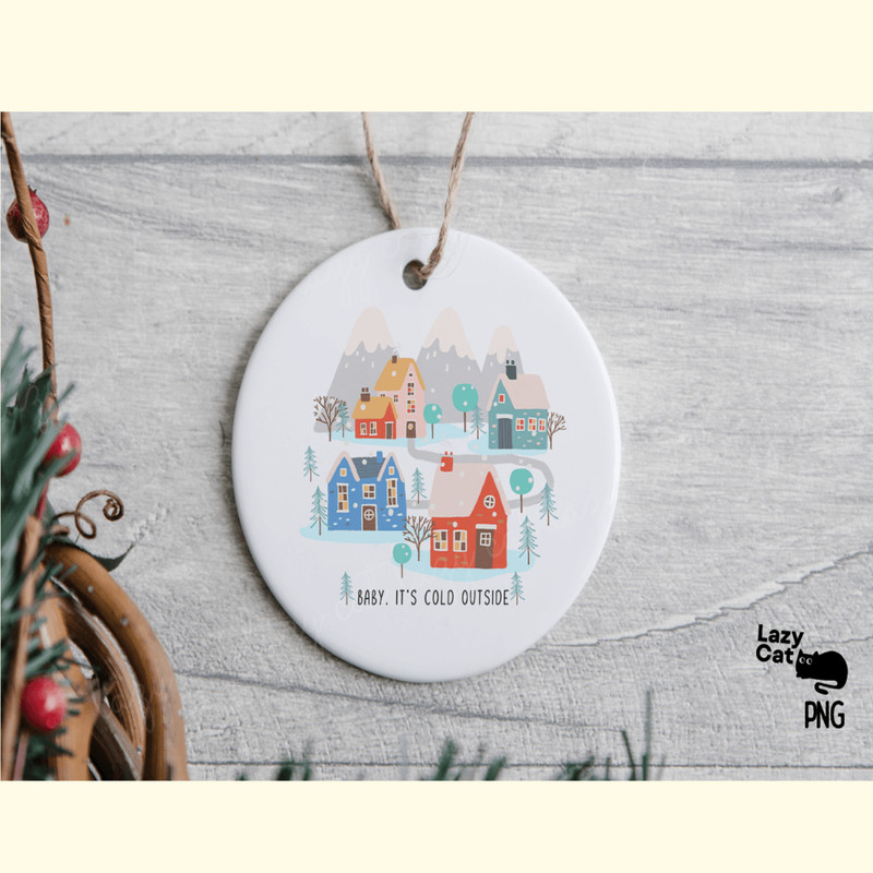 Hand Drawn Winter Town PNG_ 5.png