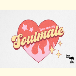 heart retro valentines day sublimation