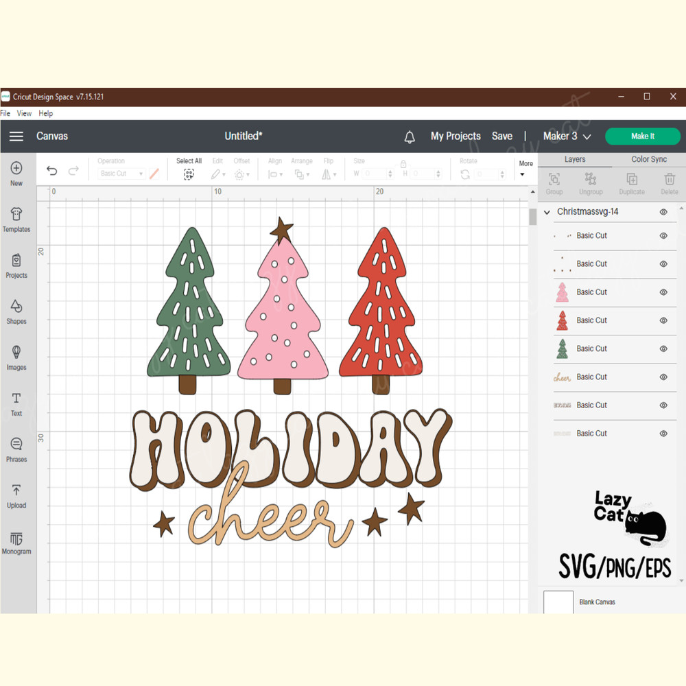 Holiday Cheer Christmas SVG Design_ 5.png