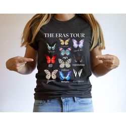 the eras tour butterfly vintage shirt, taylor's version tshirt, taylor swift shirt, the eras tour 2023 shirt, meet me at