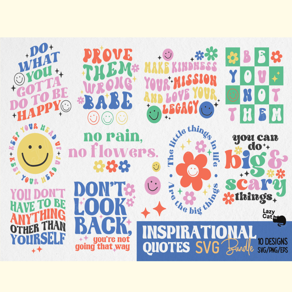 Inspirational Quotes Retro SVG Bundle.png