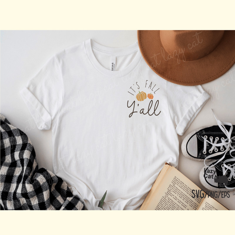It's Fall Y'all Pumpkin SVG Design_ 0.png
