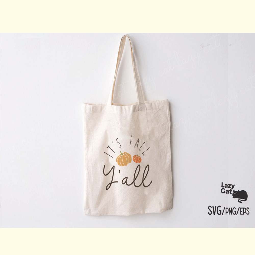 It's Fall Y'all Pumpkin SVG Design_ 1.png