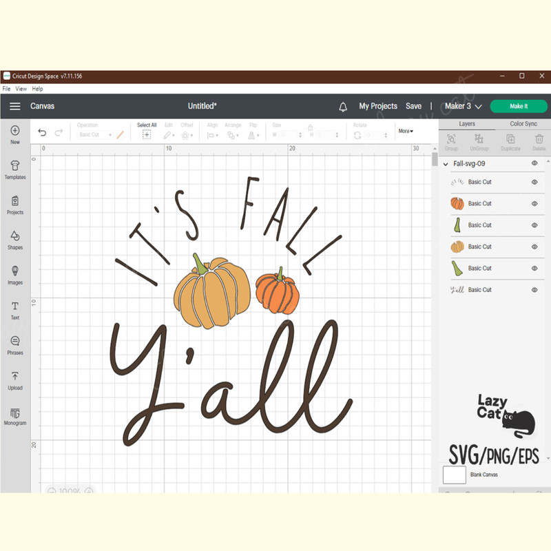 It's Fall Y'all Pumpkin SVG Design_ 4.png