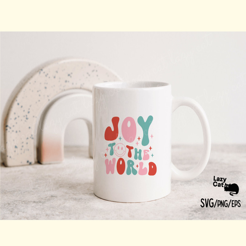 Joy to the World Christmas SVG Design_ 3.png