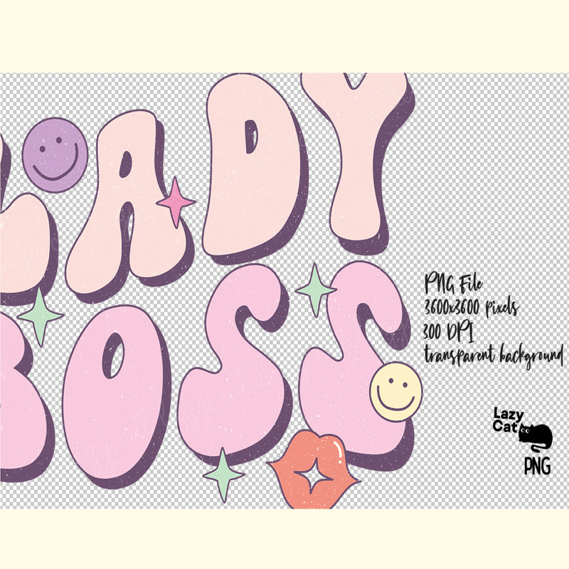 Lady Boss Girl Quote PNG Sublimation_ 0.png