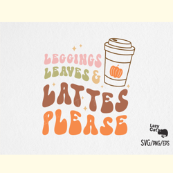 latte fall quote svg design