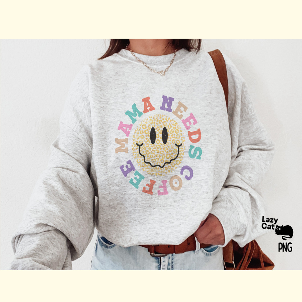 Mama Needs Coffee Retro PNG Sublimation_ 3.png