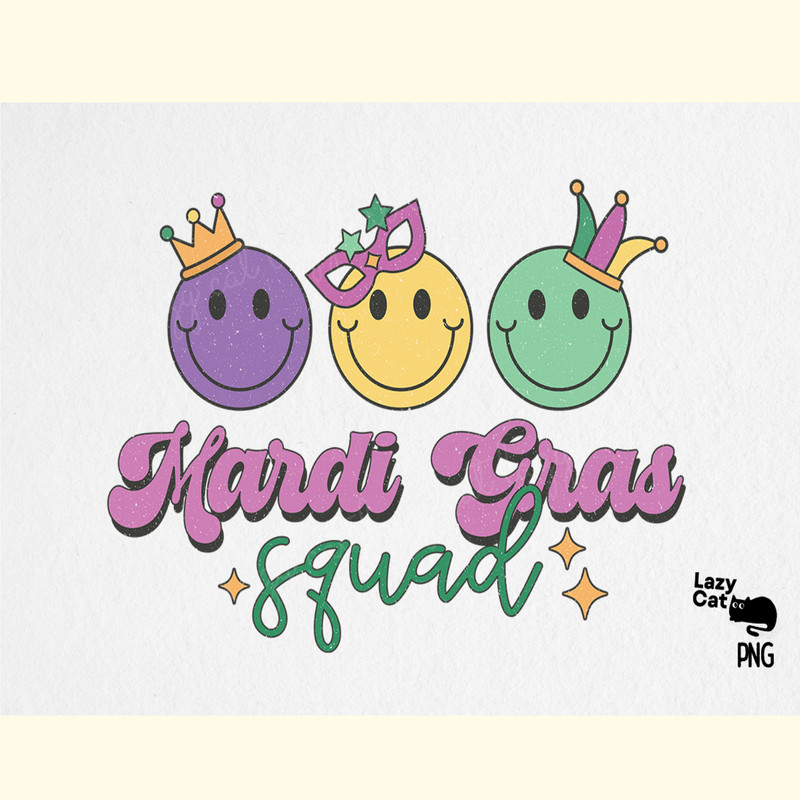 Mardi Gras Squad PNG Sublimation.png