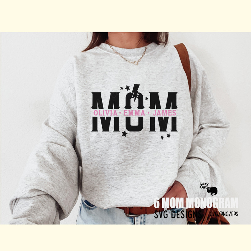 Mother’s Day Mom Monogram SVG Bundle_ 1.png