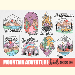 mountain adventure sublimation bundle