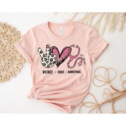 peace love nursing shirt,nurse life,registered nurse shirt,rn shirts,nurse week shirt,cna shirt,nursing,nursing school t