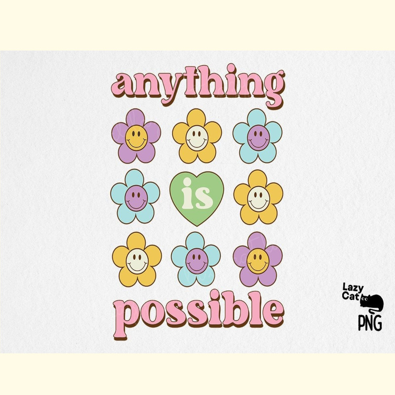 Positive Quote Retro Flower Sublimation.jpg