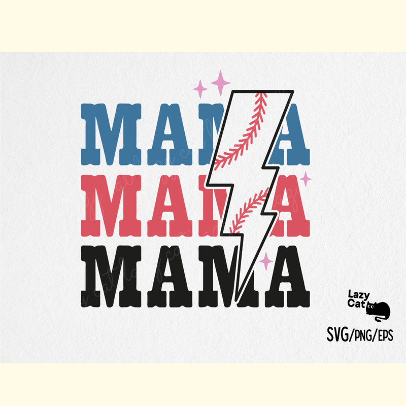 Retro Baseball Mama SVG Design_ 0.png