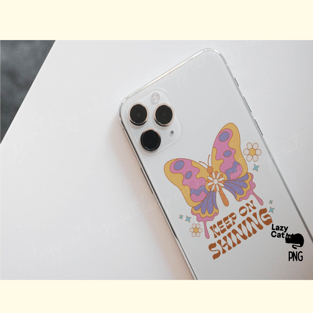 Retro Butterfly Quote PNG Sublimation_ 5.png