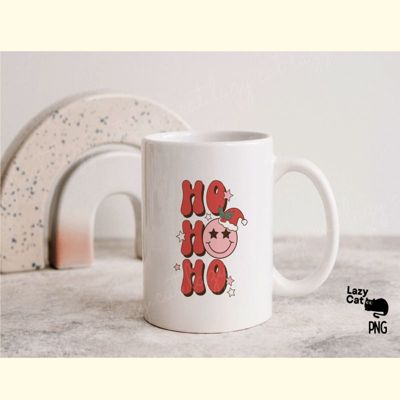 Retro Christmas Ho Ho Ho Sublimation_ 4.png