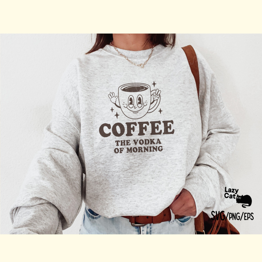 Retro Coffee Funny Quote SVG Design_ 1.png